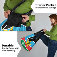 South Sudan Basketball Custom Grocery Bag Come On Bright Stars - Wonder Print Shop