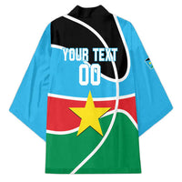 South Sudan Basketball Custom Kimono Come On Bright Stars - Wonder Print Shop