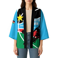 South Sudan Basketball Custom Kimono Come On Bright Stars - Wonder Print Shop