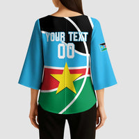 South Sudan Basketball Custom Kimono Sleeve Blouse Come On Bright Stars - Wonder Print Shop