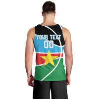 South Sudan Basketball Custom Men Tank Top Come On Bright Stars - Wonder Print Shop