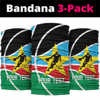 South Sudan Basketball Custom Neck Gaiter Come On Bright Stars - Wonder Print Shop