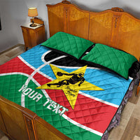 South Sudan Basketball Custom Quilt Bed Set Come On Bright Stars - Wonder Print Shop