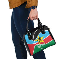 South Sudan Basketball Custom Shoulder Handbag Come On Bright Stars - Wonder Print Shop