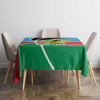 South Sudan Basketball Custom Tablecloth Come On Bright Stars - Wonder Print Shop