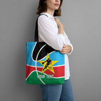 South Sudan Basketball Custom Tote Bag Come On Bright Stars - Wonder Print Shop