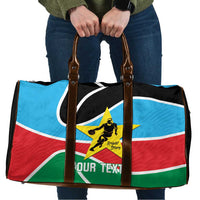 South Sudan Basketball Custom Travel Bag Come On Bright Stars - Wonder Print Shop