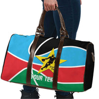 South Sudan Basketball Custom Travel Bag Come On Bright Stars - Wonder Print Shop