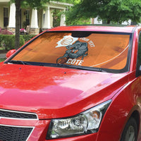 Ivory Coast Basketball Custom Auto Sun Shade Allez Les Elephants - Wonder Print Shop