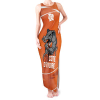 Ivory Coast Basketball Custom Tank Maxi Dress Allez Les Elephants - Wonder Print Shop