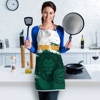 Cameroon Basketball Custom Apron Come On Indomitable Lions - Wonder Print Shop