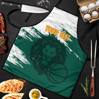 Cameroon Basketball Custom Apron Come On Indomitable Lions - Wonder Print Shop