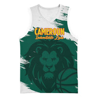 Cameroon Basketball Custom Basketball Jersey Come On Indomitable Lions - Wonder Print Shop