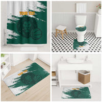 Cameroon Basketball Custom Bathroom Set Come On Indomitable Lions - Wonder Print Shop