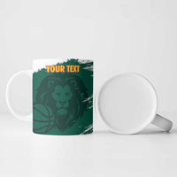 Cameroon Basketball Custom Ceramic Mug Come On Indomitable Lions - Wonder Print Shop