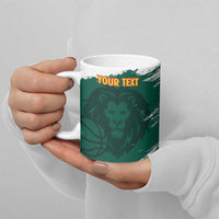 Cameroon Basketball Custom Ceramic Mug Come On Indomitable Lions - Wonder Print Shop