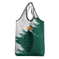 Cameroon Basketball Custom Grocery Bag Come On Indomitable Lions - Wonder Print Shop