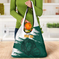 Cameroon Basketball Custom Grocery Bag Come On Indomitable Lions - Wonder Print Shop
