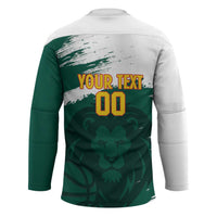 Cameroon Basketball Custom Hockey Jersey Come On Indomitable Lions - Wonder Print Shop