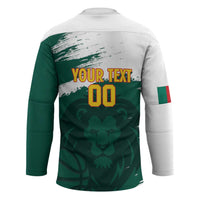 Cameroon Basketball Custom Hockey Jersey Come On Indomitable Lions - Wonder Print Shop