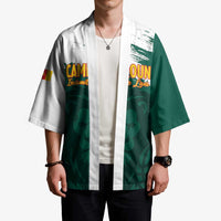 Cameroon Basketball Custom Kimono Come On Indomitable Lions - Wonder Print Shop
