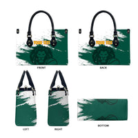 Cameroon Basketball Custom Leather Bag Come On Indomitable Lions - Wonder Print Shop