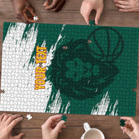 Cameroon Basketball Custom Puzzle Come On Indomitable Lions - Wonder Print Shop