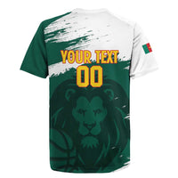 Cameroon Basketball Custom Rugby Jersey Come On Indomitable Lions - Wonder Print Shop