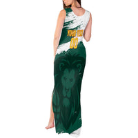 Cameroon Basketball Custom Tank Maxi Dress Come On Indomitable Lions - Wonder Print Shop