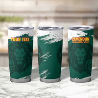 Cameroon Basketball Custom Tumbler Cup Come On Indomitable Lions - Wonder Print Shop