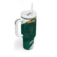 Cameroon Basketball Custom Tumbler With Handle Come On Indomitable Lions - Wonder Print Shop