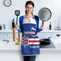 Cape Verde Basketball Custom Apron Come On Blue Sharks - Wonder Print Shop