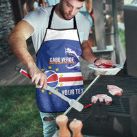 Cape Verde Basketball Custom Apron Come On Blue Sharks - Wonder Print Shop