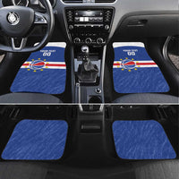 Cape Verde Basketball Custom Car Mats Come On Blue Sharks - Wonder Print Shop