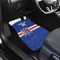 Cape Verde Basketball Custom Car Mats Come On Blue Sharks - Wonder Print Shop