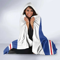 Cape Verde Basketball Custom Hooded Blanket Come On Blue Sharks - Wonder Print Shop