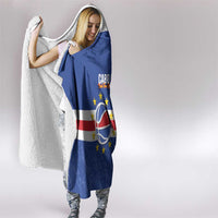 Cape Verde Basketball Custom Hooded Blanket Come On Blue Sharks - Wonder Print Shop