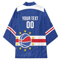 Cape Verde Basketball Custom Kimono Come On Blue Sharks - Wonder Print Shop