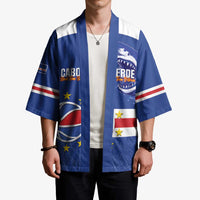 Cape Verde Basketball Custom Kimono Come On Blue Sharks - Wonder Print Shop