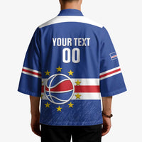Cape Verde Basketball Custom Kimono Come On Blue Sharks - Wonder Print Shop