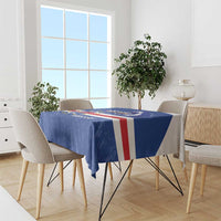 Cape Verde Basketball Custom Tablecloth Come On Blue Sharks - Wonder Print Shop