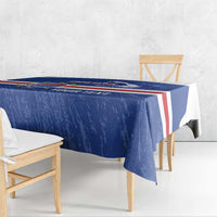 Cape Verde Basketball Custom Tablecloth Come On Blue Sharks - Wonder Print Shop