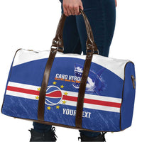 Cape Verde Basketball Custom Travel Bag Come On Blue Sharks - Wonder Print Shop