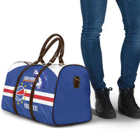 Cape Verde Basketball Custom Travel Bag Come On Blue Sharks - Wonder Print Shop