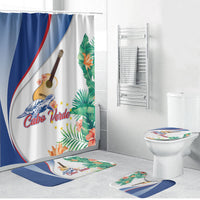 Cavaquinho Cabo Verde Bathroom Set Cape Verdean Instrument Tropical Sea Turtle