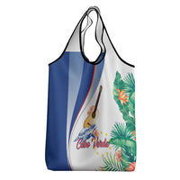 Cavaquinho Cabo Verde Grocery Bag Cape Verdean Instrument Tropical Sea Turtle