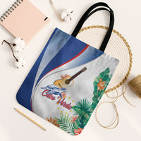 Cavaquinho Cabo Verde Tote Bag Cape Verdean Instrument Tropical Sea Turtle