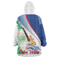 Cavaquinho Cabo Verde Wearable Blanket Hoodie Cape Verdean Instrument Tropical Sea Turtle