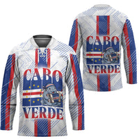 Accordion Gaita Cabo Verde Hockey Jersey Cape Verdean Instrument Cute Manatee