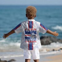 Accordion Gaita Cabo Verde Kid Hawaiian Shirt Cape Verdean Instrument Cute Manatee